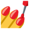 Nail Polish emoji on Emojione